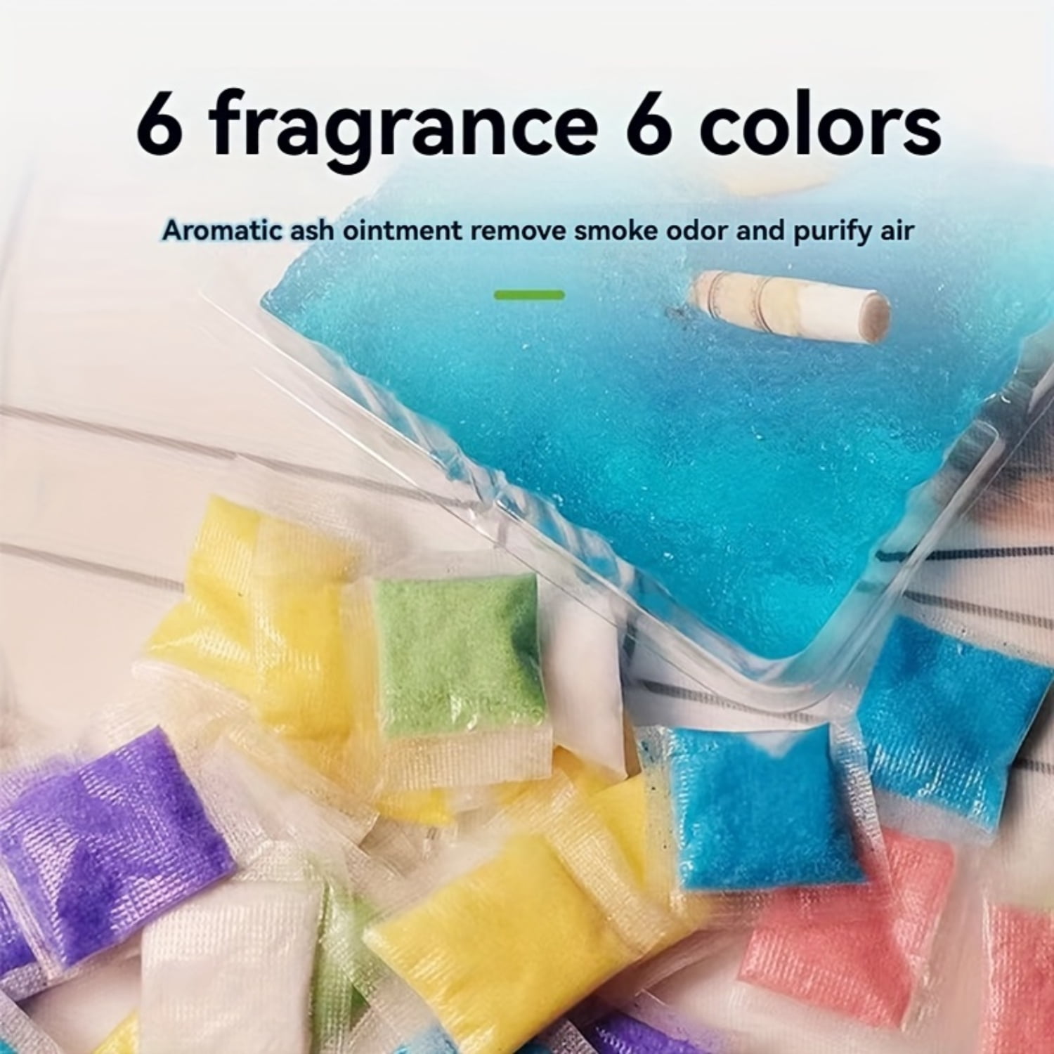 SHENZHENXULIZX Bulk Pack of Square Plastic Ashtrays with Disposable