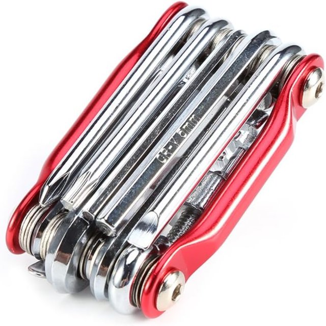 SHENZHHONGCYC Portable Essential Multitool Bike Repair Kit Easyto