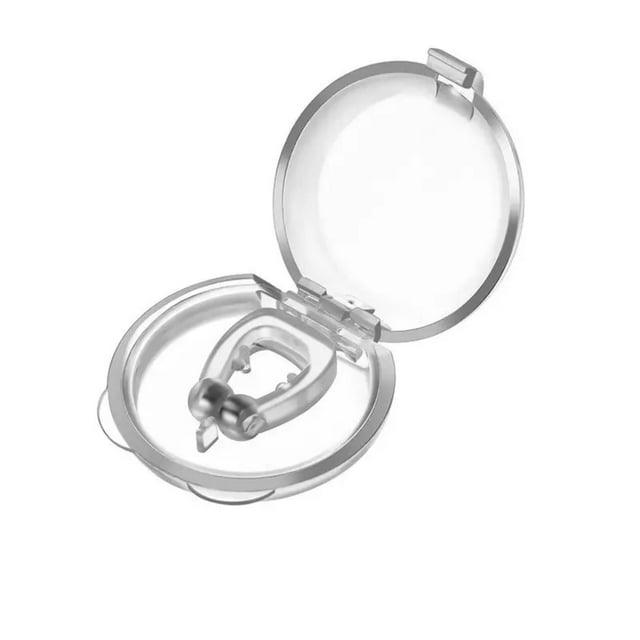 SHENZHXULIZX Comfortable and Effective AntiSnoring Silicone Nose Clip Device for