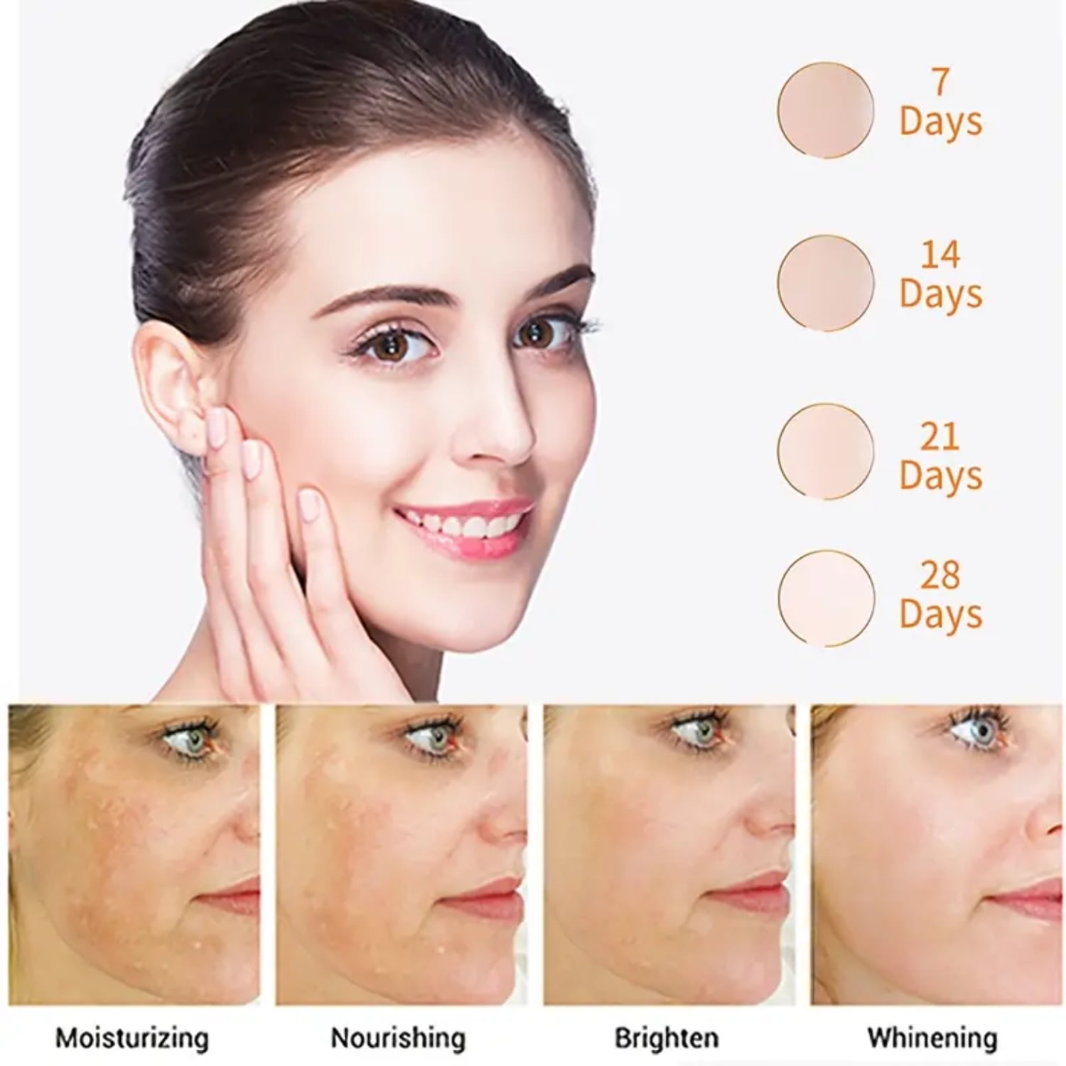 SHENZHXULIZX Hydrating Nourishing Face Cream with Vitamin C Radiant