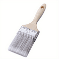SHENZHYIQIMR Soft Wool Wooden Handle Brushes for Waterbased and Latex