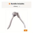 SHENZHYUSONGKJ 1pc Durable Zinc Alloy Manual Garlic Press for