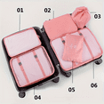 SHENZHYUSONGKJ Ideal for trips this portable 6piece travel organizer