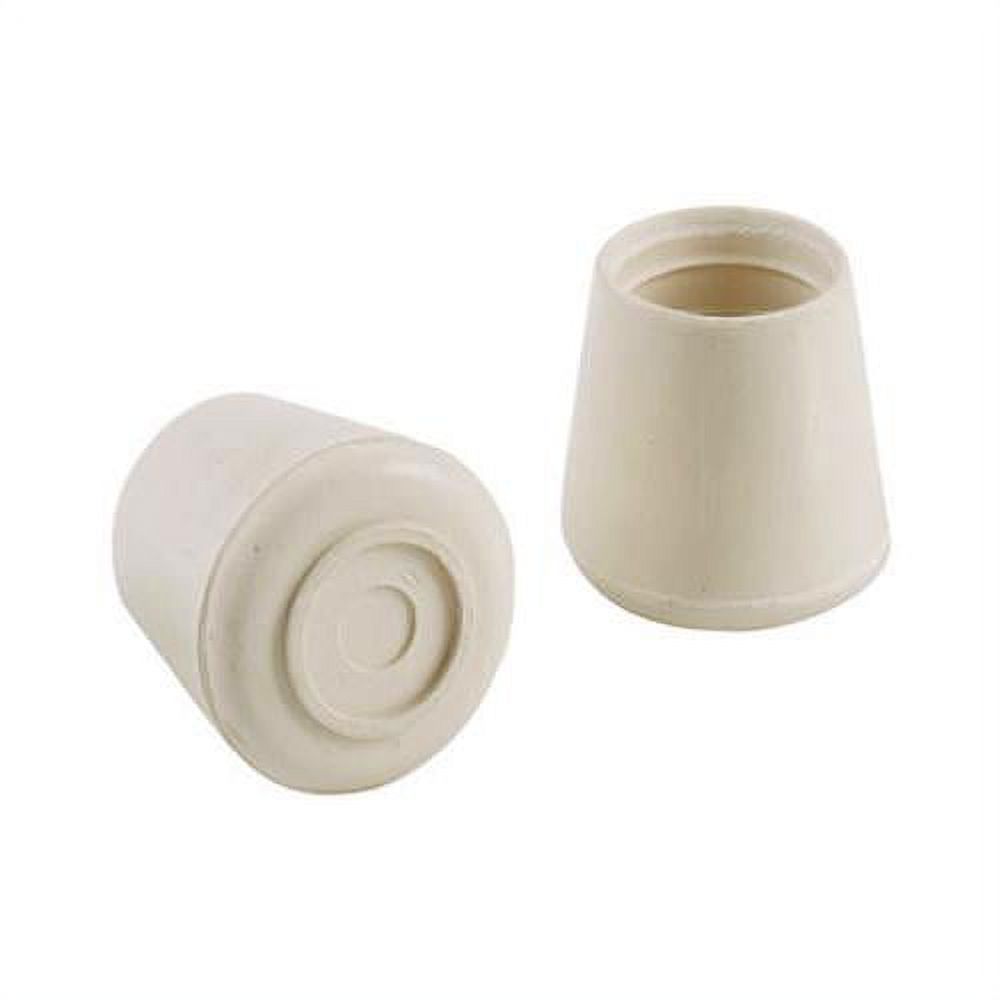 SHEPHERD HDWE. PROD., LLC. 2Pack 11/4Inch White Rubber Leg Tips