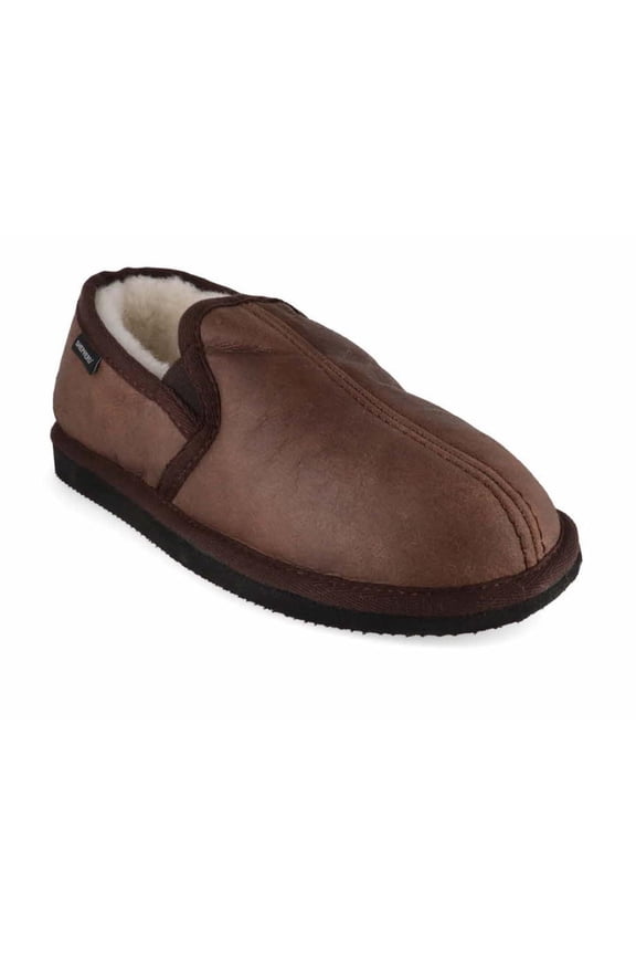 SHEPHERD Men Slippers 'Bosse', oiled antique