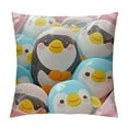 thumbnail image 1 of SHERONV   Cute Bag of Penguin Plush Toy Soft Throw Pillow Stuffed Animal Toys Creative Gifts Room Decor Creative Gifts for Girls 24x24in, 1 of 5