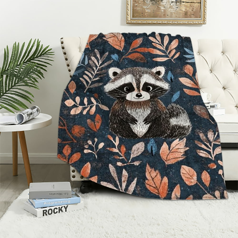 Raccoon Tree Quilted Blanket NCU0DV564 main image 1