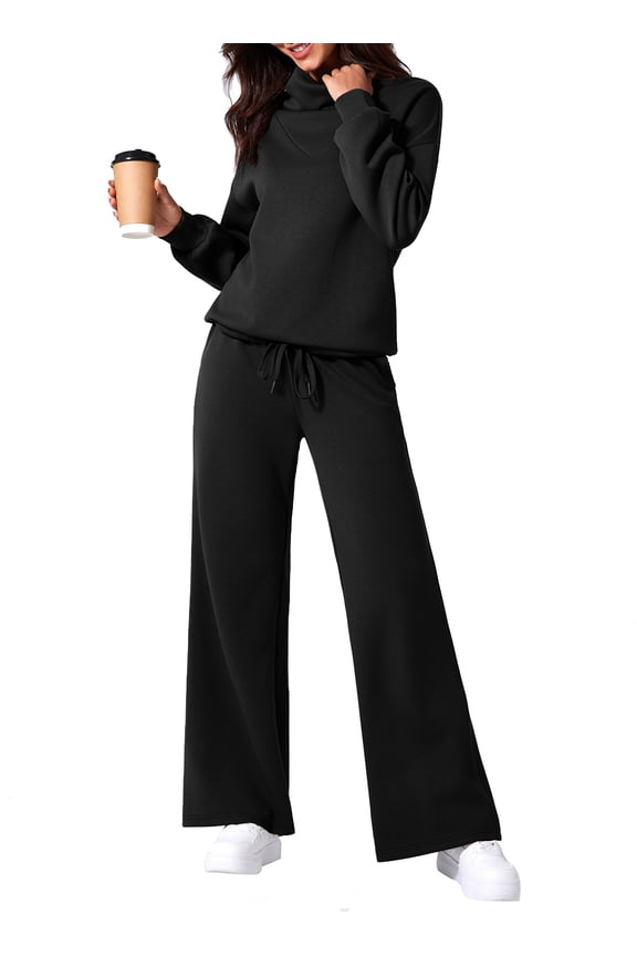 Sweatsuits for Women 2 Piece Set Women Clothing Plus Size Tracksuit Sets Long Sleeve Fall Winter Jogger Sets