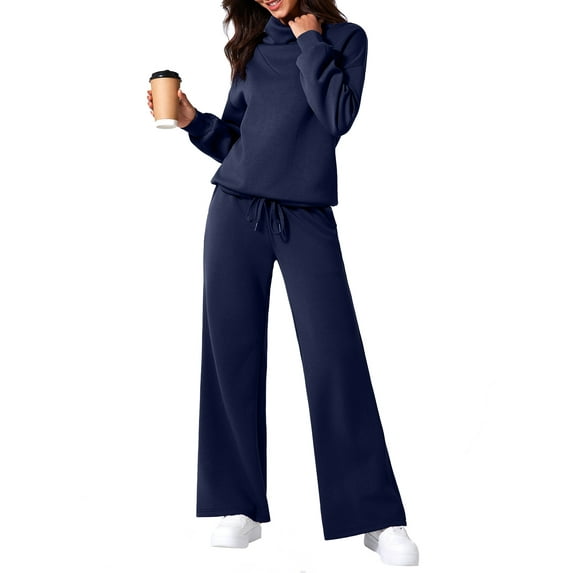 SHEWIN Women's 2 Piece Tracksuit Sets Long Sleeve Sweatsuit Fall Outfits for Women 2025 Clothing