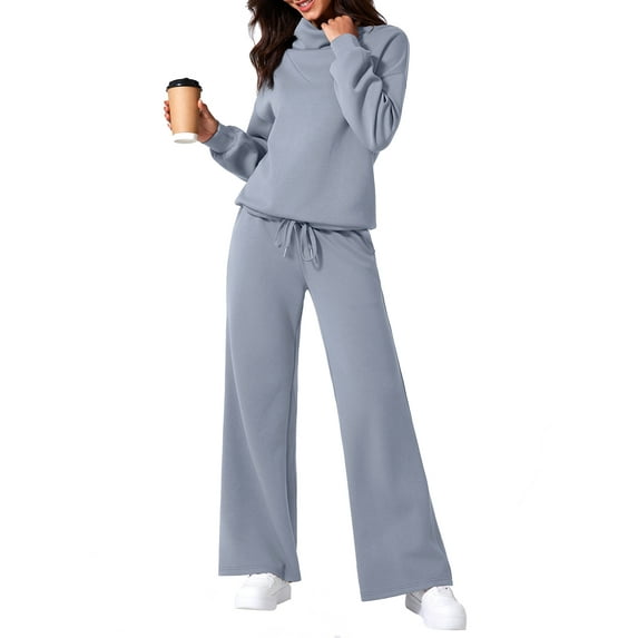 SHEWIN Women's 2 Piece Tracksuit Sets Long Sleeve Sweatsuit Fall Outfits for Women 2025 Clothing