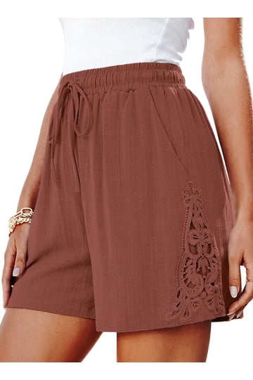 Lace Up Side Shorts
