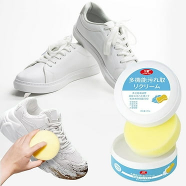 SHEYAGN Laundry Soap in Clearance Shoes Multifunctional Cleaning Cream, Small White Shoe Cleaning Cream 200G, Sports Shoe Special Cleaning Brush Shoe Cleaning Agent