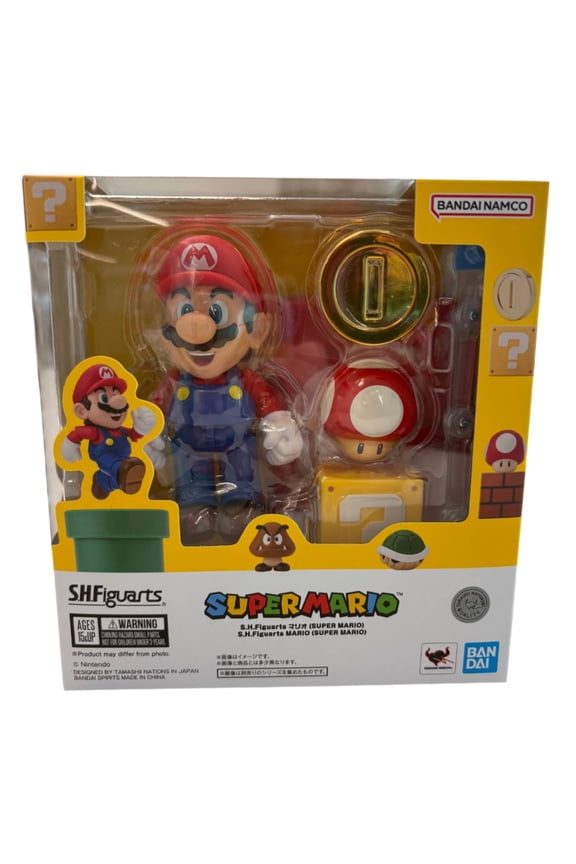 -  Super Mario - Mario S.H.Figuarts Action Figure