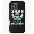 thumbnail image 1 of SHHH I'm Haunting Ghost Halloween GA1915 Phone Case for iPhone 11 to 17 Pro Max, 1 of 2