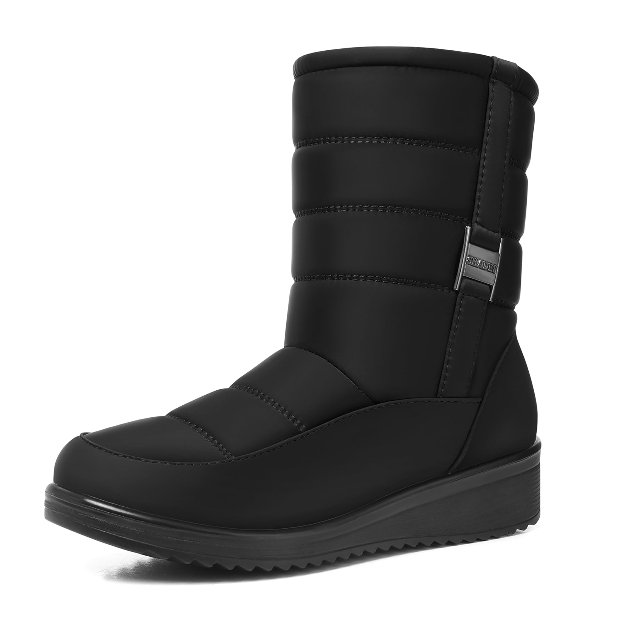 SHIBEVER Winter Snow Boots for Women Warm Fur Lined Winter Waterproof