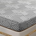 SHIDI Firm Mattress Topper Queen 4 Inch Memory Foam Mattress Topper