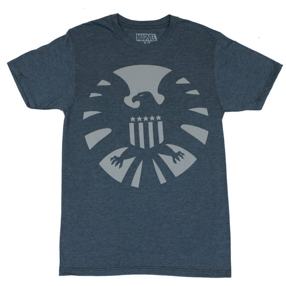 SHIELD (Marvel Comics) Mens T-Shirt - Large Simple Shield Logo (Small)