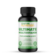 Shifaa Nutrition Halal Ultimate Multivitamin for Adults with 70+ Nutrients, 42 Fruits & Veggies   Non-GMO Daily Supplement