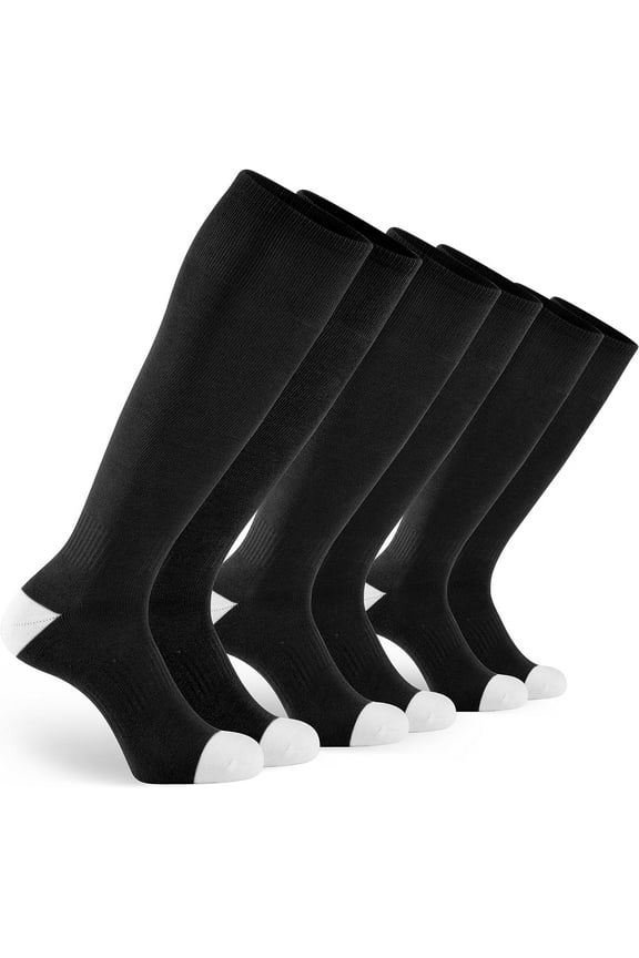 3 Pairs Soccer Football Socks for Youth Baseball Softball Socks for Women and Men Boys Girls