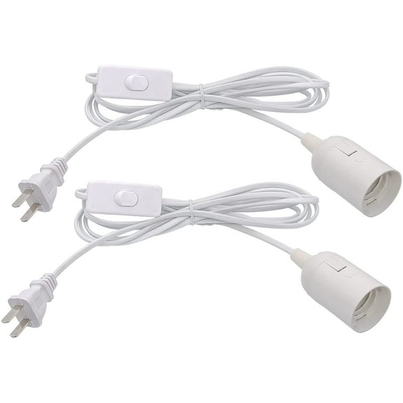 SHIHUALQ Retro Hanging Industrial Pendant Light with Plug-in Cord