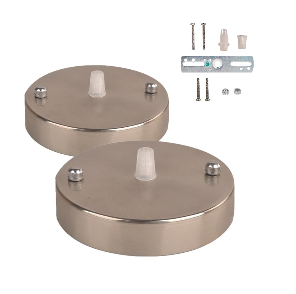 SHILIHE Nickel Canopy Kit for Ceiling light Pendant with