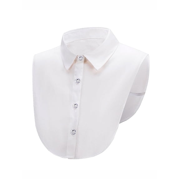 SHILINLANG Dickey Fake Collar Shirts Blouse Half Shirt Collar for Women & Girls Versatile Accessory