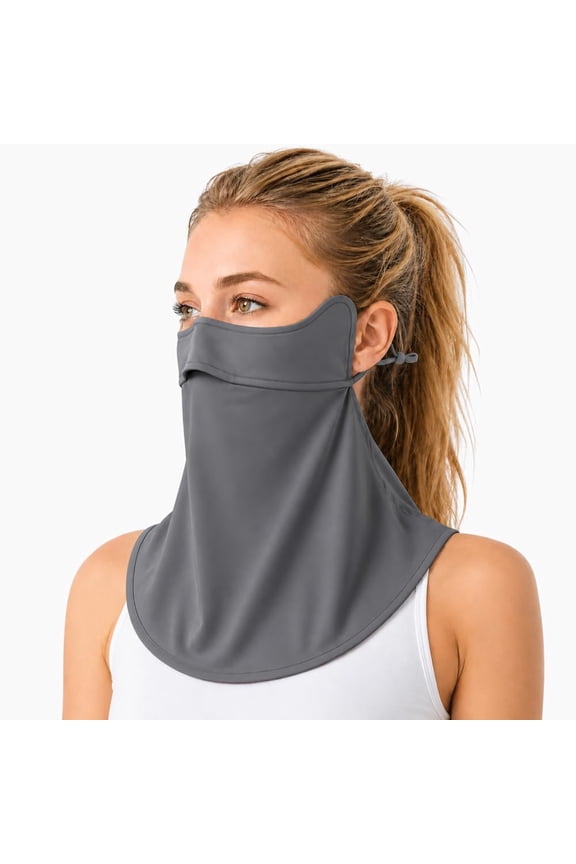 Face Cover for Sun Protection UPF 50+ UV Face Mask, UV Face Shield for Golf, Hiking Fishing & Outdoors Breathable
