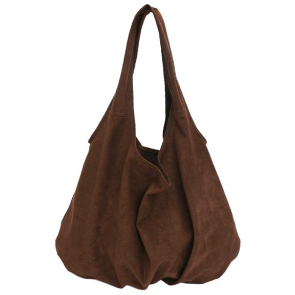 SHILINLANG Slouchy Suede Shoulder Bag Women Large Bags Underarm Tote Handbag Fall Winter Tote Purse Satchel Travel Work