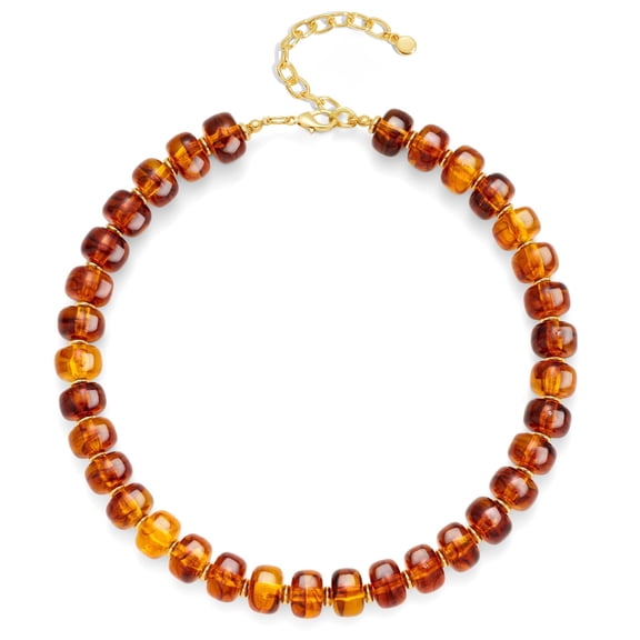 SHILINLANG Summer Beach Jewelry Chunky Beaded Necklace for Women Trendy Statement Big Colorful Resin Bead Choker Necklaces Boho Charm Jewelry Cute Gifts for Love