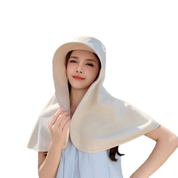 SHILINLANG Sun Hats for Women Sun Protection Wide Brim Shawl with Neck Flap Hiking Visor Hat Outdoor Summer Beach