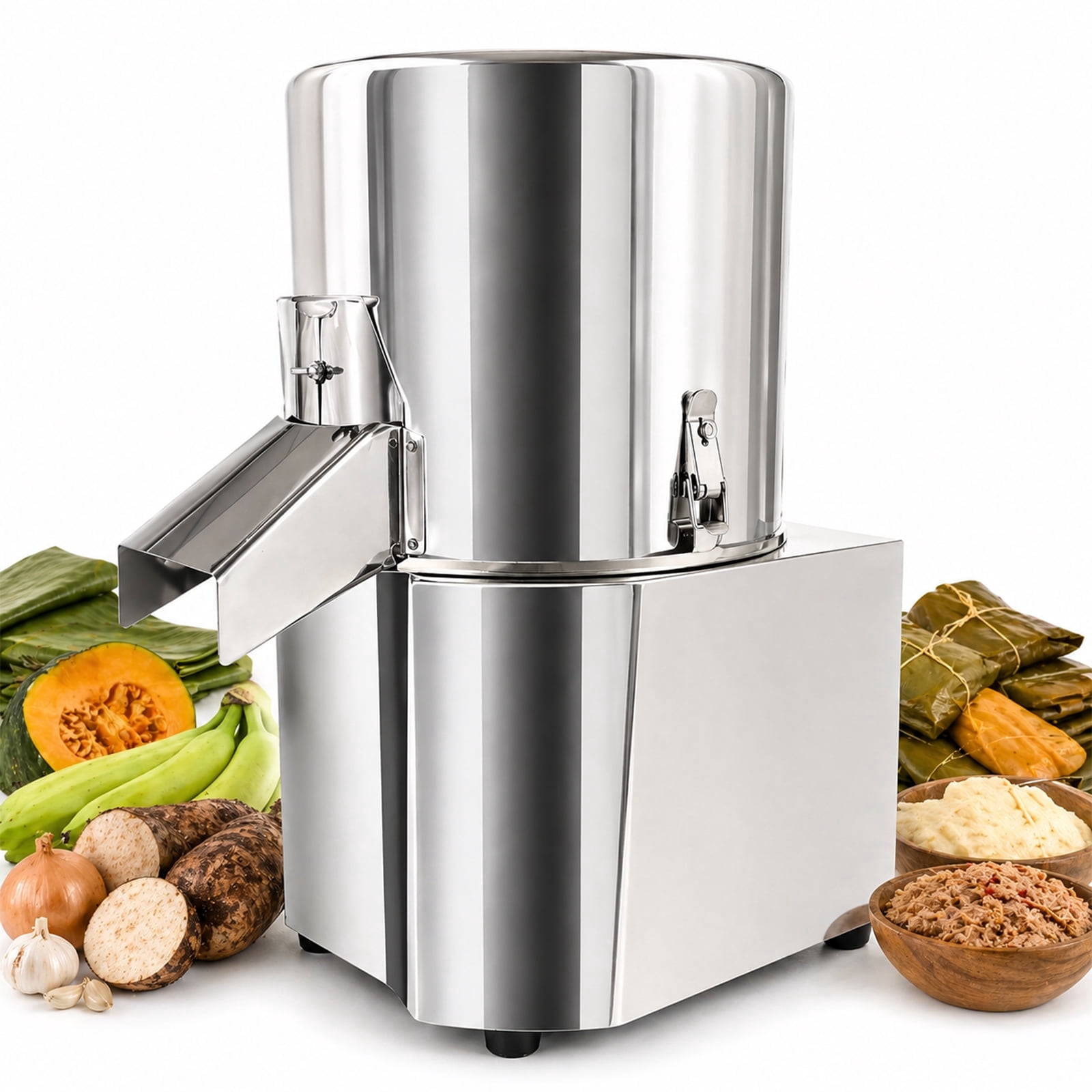SHILINTONG Commercial Food Processors, Silver