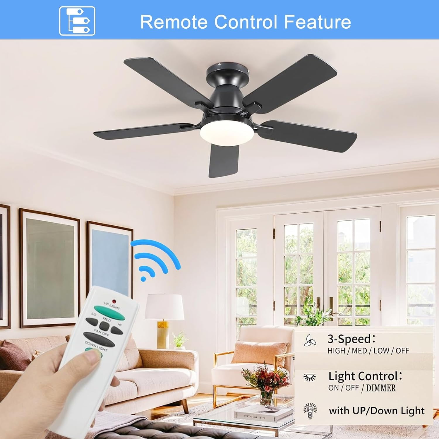 Universal Ceiling Fan Remote Harbor Breeze, image size:1500x1500