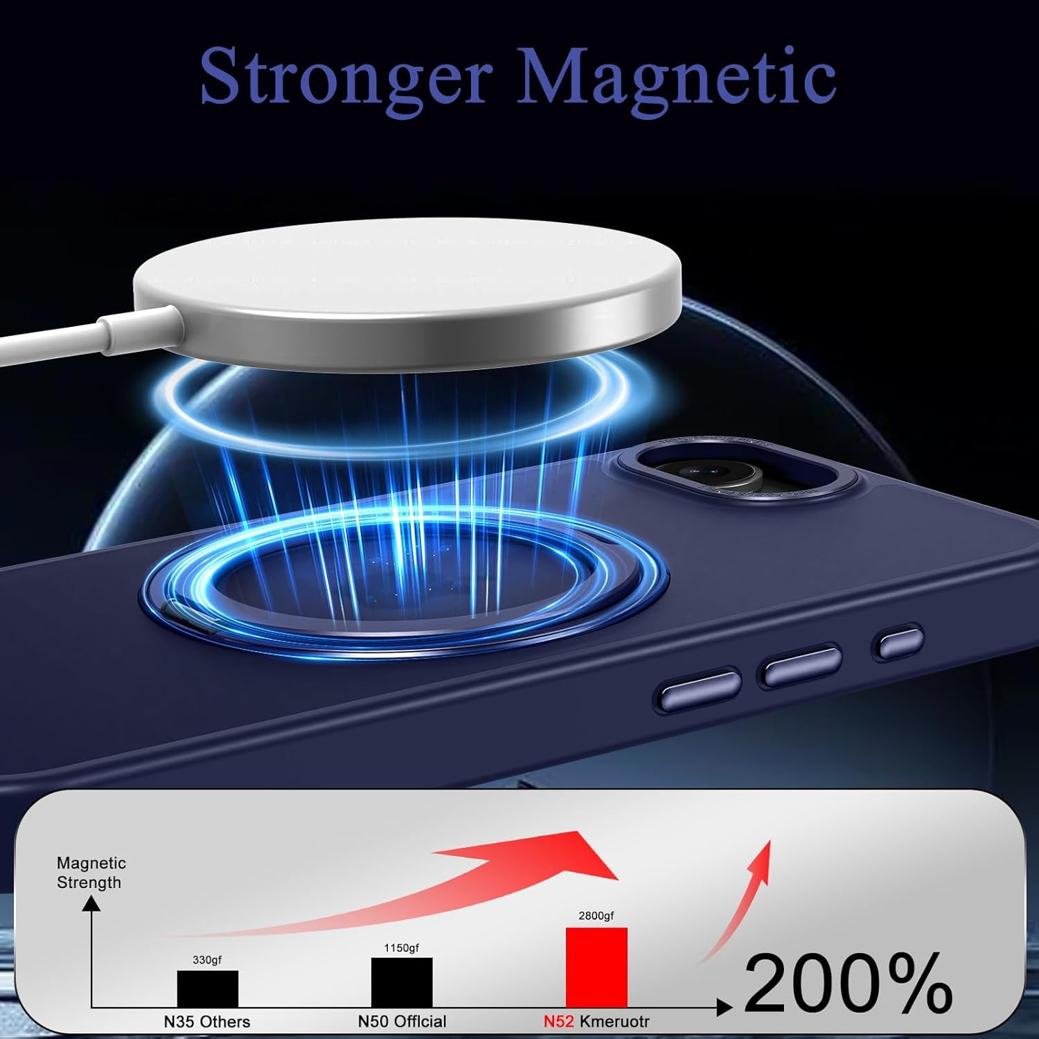 SHILIU-Strong Magnetic for iPhone 16e Case 2025 with Stand,Fit for ...