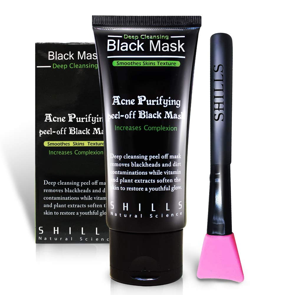 SHILLS Charcoal Face Mask, Peel Off Mask, Charcoal Mask, Peel Off Mask