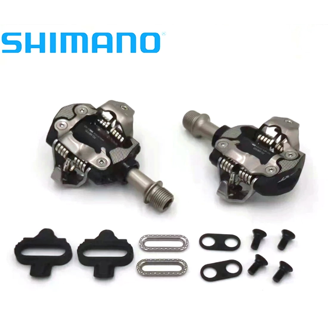 SHIMANO DEORE XT PD-M8100 SPD Pedal, Without Reflector, Includes Cleat,  Black, One Size : : Deportes y Aire Libre