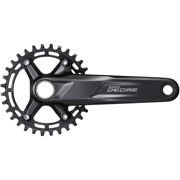 SHIMANO FC-M5100-1 Deore Crankset - for Rear 10/11-SPEED, 2-PCS FC, 170MM, 30T W/O CG, W/O BB Parts, for Chain LINE 52MM - EFCM51001CXA0