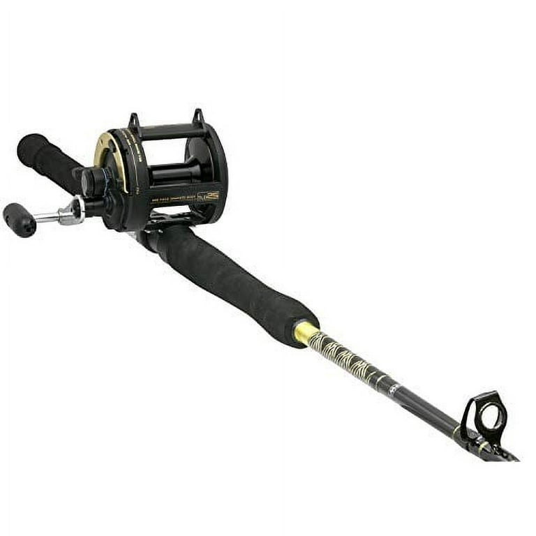 SHIMANO Rod & Reel TLD Fishing Combo Saltwater, TLD15 w/6'6 MH