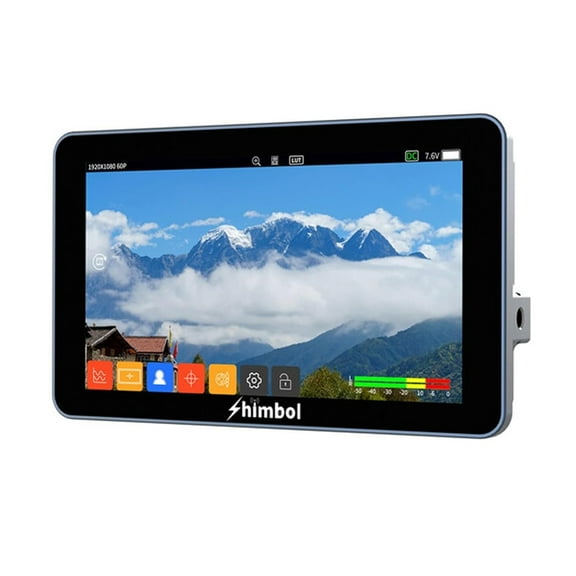 SHIMBOL M5 5.5inch 4K 1200nit Brightness Touch Screen Monitor DSLR Micro SLR Camera Display Monitor High-Definition Recording