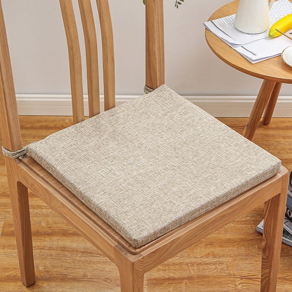 SHIMELE 1Pcs Chair Cushions Seat Pads for Dining Chairs, Detachable and Washable Chair Seat Cushion, Thickened Sponge Pad, Antiskid Strap Design, Comfortable Home Office Chair Accessory