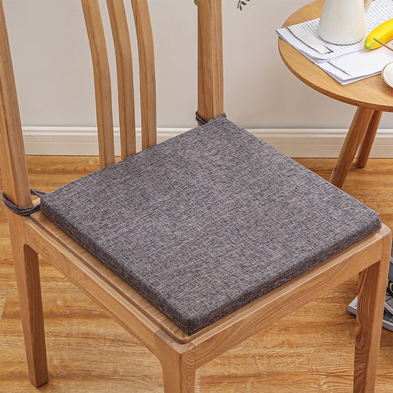 SHIMELE 1Pcs Chair Cushions Seat Pads for Dining Chairs, Detachable and Washable Chair Seat Cushion, Thickened Sponge Pad, Antiskid Strap Design, Comfortable Home Office Chair Accessory