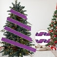 thumbnail image 1 of SHIMELE 2m Gold Christmas Ribbon, Satin Decorative Ribbons, Wired Ribbon for Gift Wrapping, Holiday Decorations, Crafting, Bow Making, Festive Garland, Indoor/Outdoor Use, 1 of 7