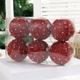 thumbnail image 1 of SHIMELE 6pcs Christmas Tree Ornaments Shatterproof Balls 3.14 Inch Assorted Colors for Holiday Decorations, Home Decor, and Festive Events, 1 of 8