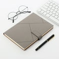 thumbnail image 1 of SHIMELE A5 Faux Leather Notebook, Business Journal, Writing Diary, Hardcover Notepad, Magnetic Closure, Thick Paper for Notes, Lists, Doodling, Office Use, 1 of 6