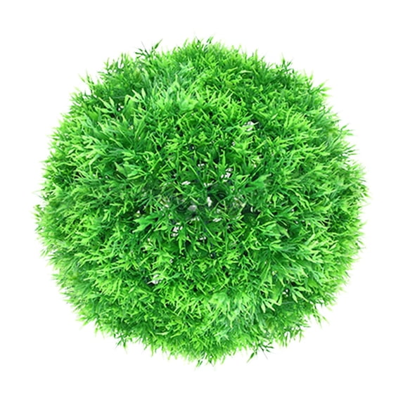 SHIMELE Artificial Boxwood Topiary Ball, Faux Grass Sphere Decoration, Low-Maintenance Home Decor for Weddings, Parties, and Office Spaces