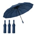 SHIMELE Bodyguard 12Rib Inverted Travel Umbrella Windproof