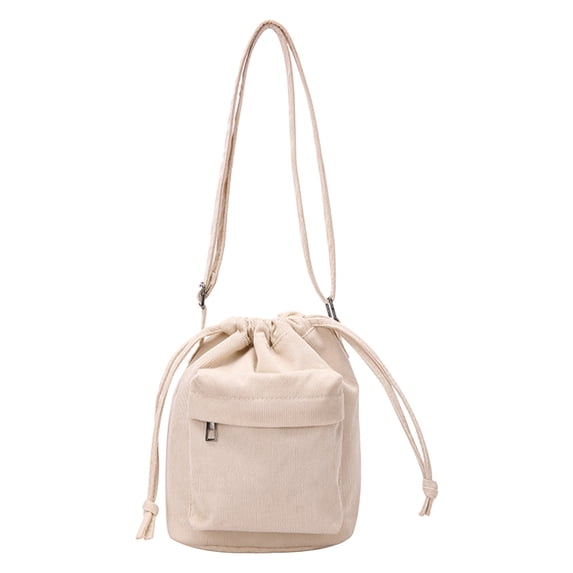 SHIMELE Canvas Shoulder Bag Small Fabric Bag Waterproof Stylish Multipurpose Tote for Travel and Daily Use
