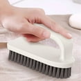 thumbnail image 1 of SHIMELE Carpet Brush, Scrub Brush, Cleaning Brush for Bathroom & Shoes, Soft Bristle Grout Brush, Ergonomic Handle, Stain Remover, Versatile Cleaning Tool, 1 of 3