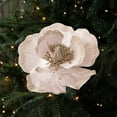 thumbnail image 1 of SHIMELE Christmas Artificial Flowers Bouquet | Festive Fake Floral Arrangement | Holiday Desktop Ornaments | Lifelike Home Decor | Durable Plastic Decorations | Red and White Christmas Flowers, 1 of 6