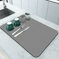 thumbnail image 1 of SHIMELE Coffee Machine Pad Kitchen Countertop Mat Absorbent Anti-Slip Heat Insulation Diatom Mud for Wash Basin and Dish Drying Function, 1 of 4