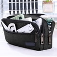 thumbnail image 1 of SHIMELE Corduroy Pencil Case Large Capacity Pen Pouch Multi Layer Zipper Pencil Bag Stationery Organizer Cosmetic Pouch Portable Pen Holder Storage Case Office Supplies, 1 of 6